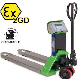 TPWX2GD ATEX Pallet Truck Scale DINI ARGEO