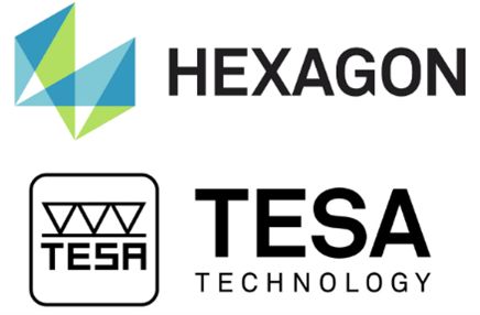 hexagon logo & tesa logo 